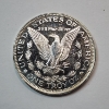 Image 2 : Morgan Dollar Design One Troy Ounce .999 Fine Silver Round 
