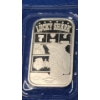 Image 1 : Limited Edition Postal Express Mint 1 oz .999 Fine Silver Bar- "Lucky Shark"