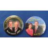Image 4 : (2) 2004 President George W. Bush Mansfield Ohio Ticket Stubs & Campaign Buttons 