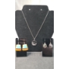 Image 1 : Earring Sets & Tigers Necklace Pendant With Sterling Silver 