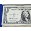 Image 6 : x6 United States $1 Blue Seal Silver Certificates FV: $6.00