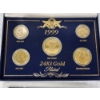 Image 3 : Three Assorted United States Coin Sets Feat. 1999 Gold Plated Set, 1993 Unc. Set & 1972 Proof Set