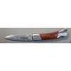 Image 7 : Brand New "U.S Army" Frost Cutlery Folding Pocket Knife With 4.5" Barracuda Wood Handle 3” Blade