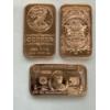Image 1 : Three Morgan Design Design 1 AVDP oz .999 Fine Copper Bar