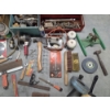 Image 9 : Huge Tool/Garage Collection Including Drain Snake, 20'' Toolbox, Lawn Sprinkler, Saw Blades & More