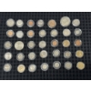 Image 1 : 	Unique Coin Collection Of Various Sizes And Face Values, 35 Coins - Mint Condition