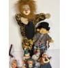 Image 4 : Assorted Clown Figurines - 7 Items Total