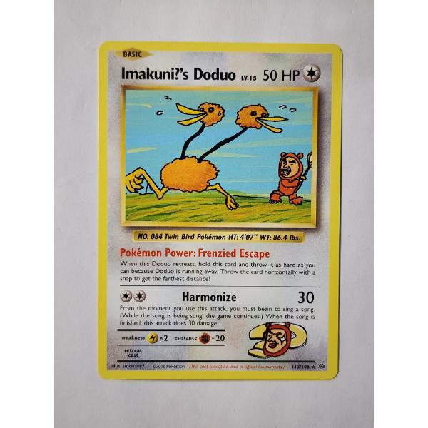 Imakuni?'s Doduo 112/108 Pokemon Trading Card