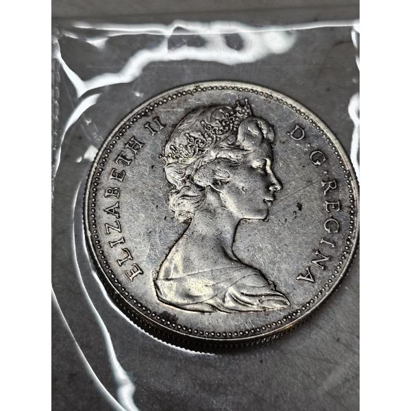 1867-1967 Canadian 80% Silver Dollar Coin ~ $1cn