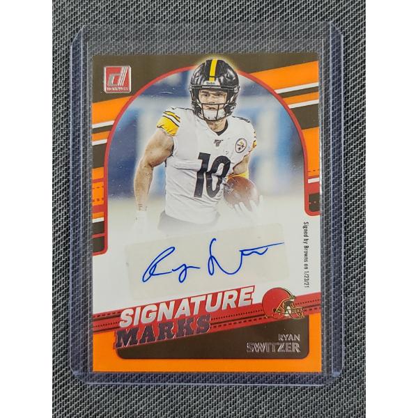 2021 Panini No.SM29 Ryan Switzer Signature Marks Autograph Trading Card