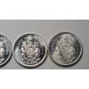 Image 3 : 1959, 1964 & 1965, 1966 Canadian 80% Silver 50 Cent Coins