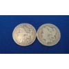 Image 1 : 1879 & 1881-O Silver Morgan Dollars