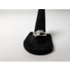 Image 1 : Stunning 10K White Gold Ring with Diamonds - Size 8.5 - TW: 4.5g