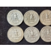Image 6 : $2.00 Face Value in Assorted 90% Silver Washington Quarters 