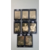 Image 1 : Collection Of (8) 22-Karat Gold Foil Commemorative Baseball Trading Cards Produced By Danbury Mint