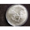 Image 4 : 1 Oz .999 Fine Silver 2018 American Eagle Round in Capsule Protector