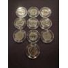 Image 1 : 10 - Old United States Nickels - Buffalo Indian, V & Jefferson - Vintage Coins In Protective Holders