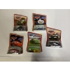5 Cars movie Toy Cars - Edwin Kranks - Yeti - Van 