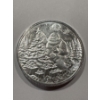 Image 2 : 2026 The Abominable Snowman Christmas EARLY RELEASE .999 Fine Silver Troy Oz Round - Mint Condition