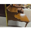 Image 6 : *Pick Up At Mantua Home-No Shipping Available* Great Condition MCM Wood Arm Retro 43''x23'' Loveseat