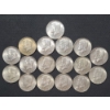 Image 1 : (17) 1969 40% Silver Kennedy Half Dollars - Face Value: $ 8.50
