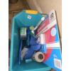Image 1 : Assorted Home Improvement Items incl Duck Tape, Hand Broom and Dustpan, CO2 Detector and More
