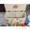 Image 8 : Lot of Assorted Vintage Children's Toys - In 30x16in Toy Chest 