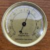 Image 2 : Desktop Wooden Cigar Humidor equipped with a Built-In Analog Mechanical Hygrometer (9.5x4.5")