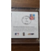 Image 5 : Graded Pietro Pertosa/Ty Cobb Giclee Art Card, Mark Mcgwire Comm Envelope & Jose Ramirez Panini Card