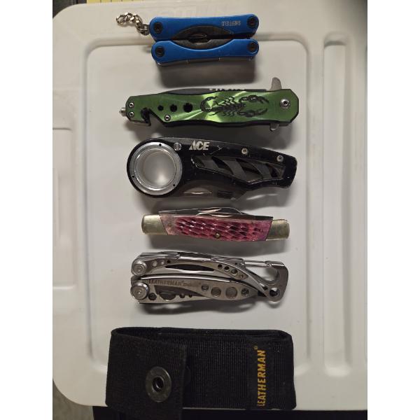 Five Piece Knife Collection