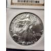 Image 2 : 2004 Silver American Eagle Round Graded MS69 by NGC