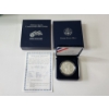 Image 1 : 2009 Abraham Lincoln Commemorative Silver Dollar - 90% Silver Proof - Original Box & CoA