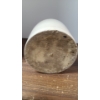 Image 7 : 8 1/2" Vintage Stoneware Whiskey Jug Crock 