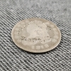 Image 4 : VERY RARE HISTORIC ~ S.Shanahbrook Canton, OH COUNTERMARKED 1818 Capped Bust 89% Silver U.S. Quarter