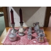 Image 1 : Excellent Group Of Pewter Pieces As Shown - See PIcs