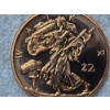 Image 2 : Zombucks 2017 "Walker" Liberty 1 Oz .999 Fine Copper Round -Currency of the Apocalypse -FIRST ISSUE!