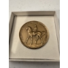 Image 2 :  Rare Vintage Teddy Roosevelt Hall of Fame For Great Americans Medal - More Valuable Smaller Medal
