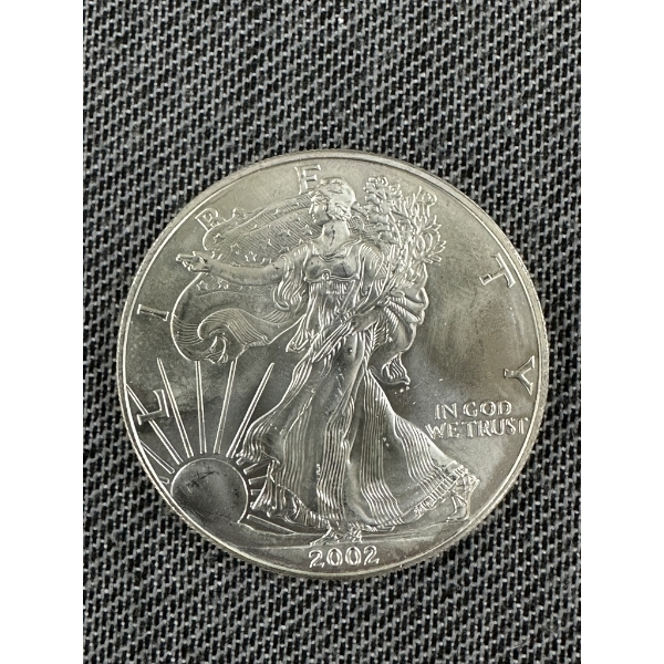 2002 Silver American Eagle