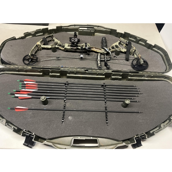 Bow and Arrows In Case 
