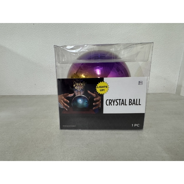 Brand New Light Up Crystal Ball - Never Used - Great Piece