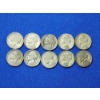 Image 1 : x10 Assorted Years Jefferson Wartime Nickels FV: $0.50