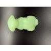 Image 7 : Degenhart Dogs - Glowing Green Color - Adorable Uranium Glass Dog Figurine - ~2.5 inches 