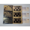Image 1 : 2003, 2004, & 2005 United States 24K Gold Layered 50 States Commemorative Quarters