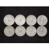 Image 3 : $2 Face Value of Assorted Washington Head 90% Silver Quarters 