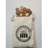 Image 1 : Lot of Assorted Years U.S. Lincoln Pennies - Mainly Wheat Pennies In Collector's Bag - FV~ $1.49