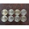 Image 1 : 1961 Brilliant Uncirculated Franklin Half Dollars - $4.00 Face Value
