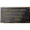 Image 1 : Vintage Camp Forrest Tenn. Military Suitcase