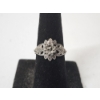 Image 1 : Sterling Silver Flower Ring - Size 5 - TW: 2.1g