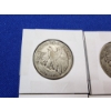 Image 7 : 4 Walking Liberty Silver Half Dollars - Years: 1941, 1942, 1943