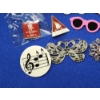 Image 6 : Lot of Assorted Fashion Pins and Rings - in Included Jewelry Box